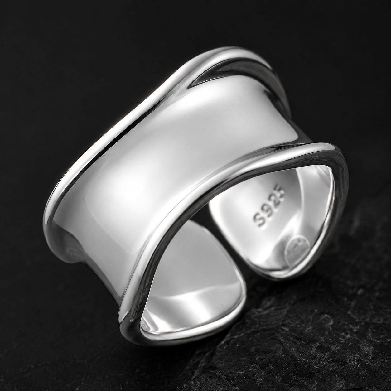 【Ice234】Fluid Cuff Ring