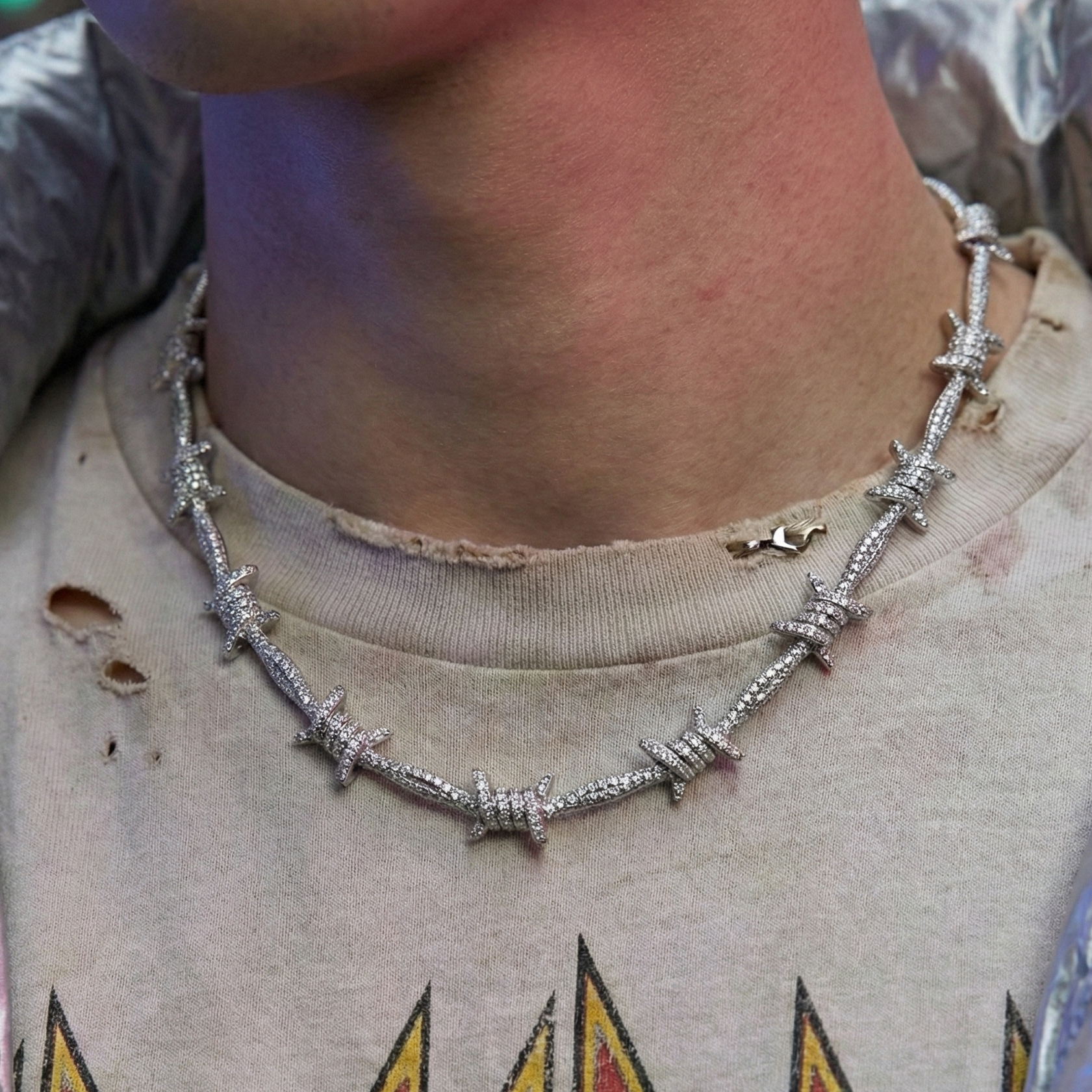 【Ice156】Spike Ice Necklace