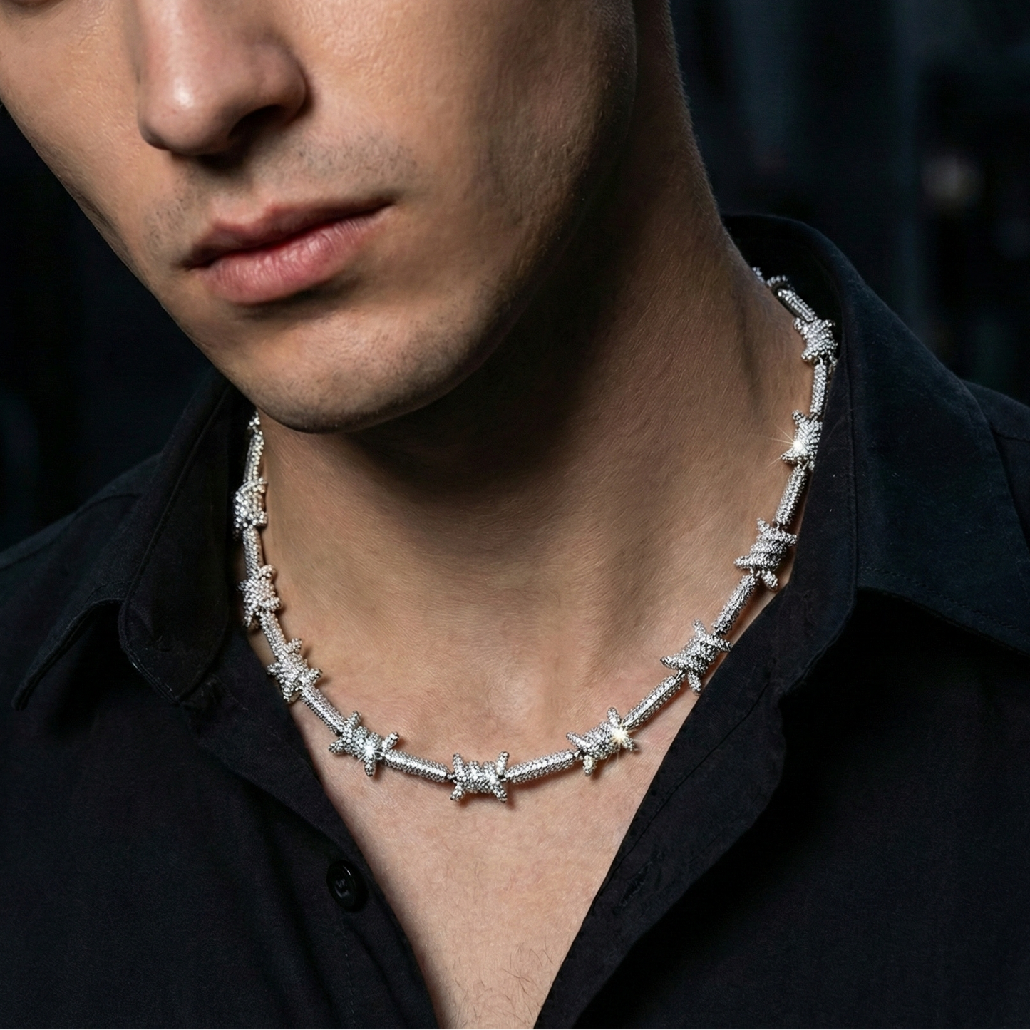 【Ice156】Spike Ice Necklace