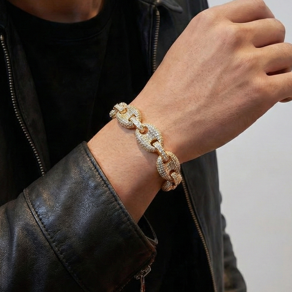 【Ice162】Iced Mariner Link Bracelet