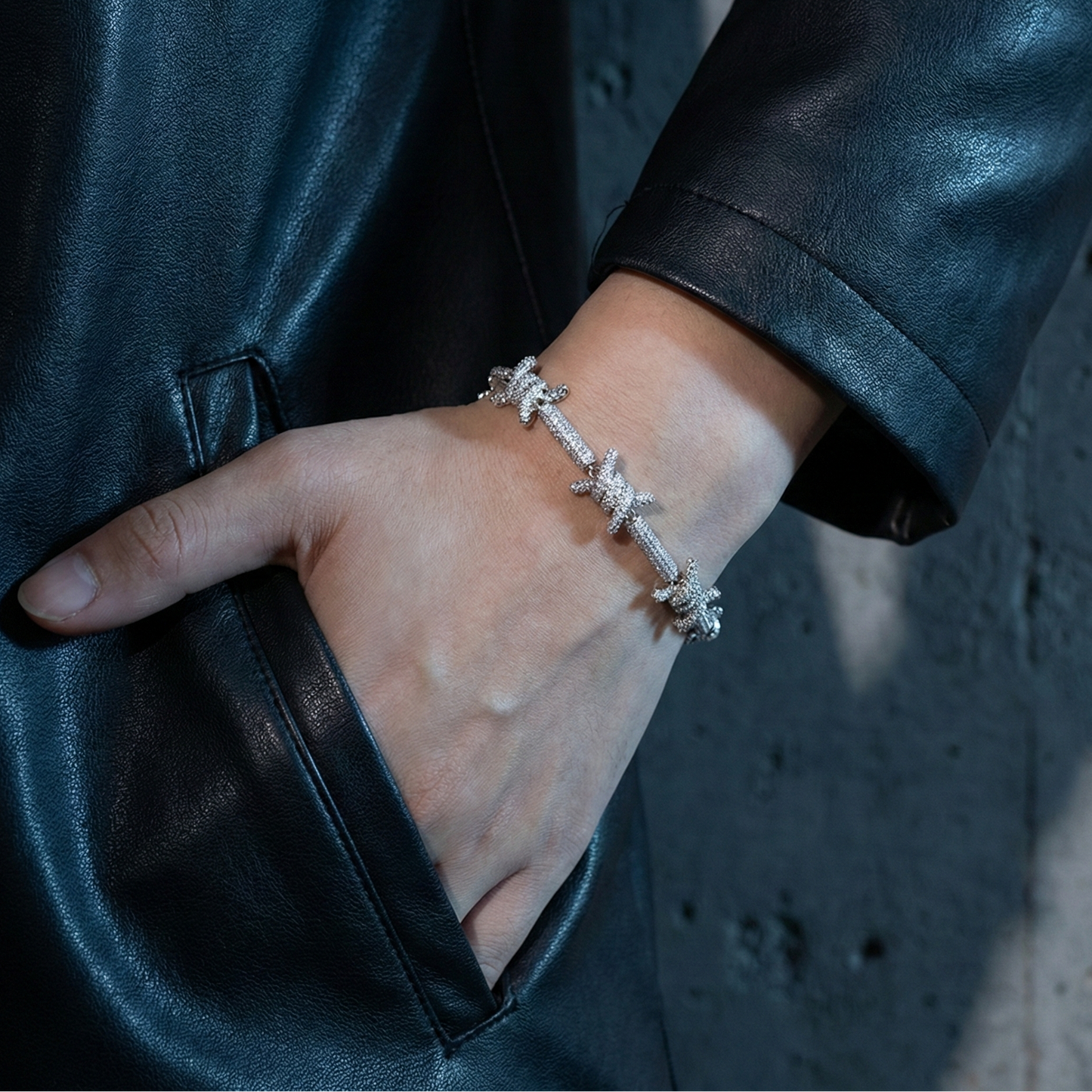 【Ice155】Spike Ice Bracelet