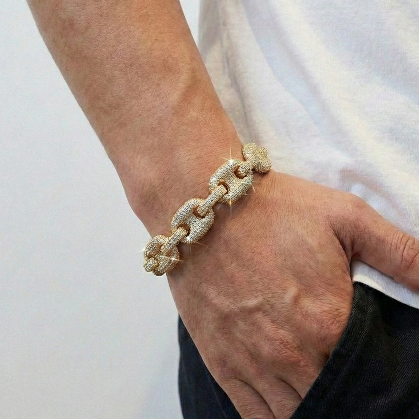 【Ice162】Iced Mariner Link Bracelet