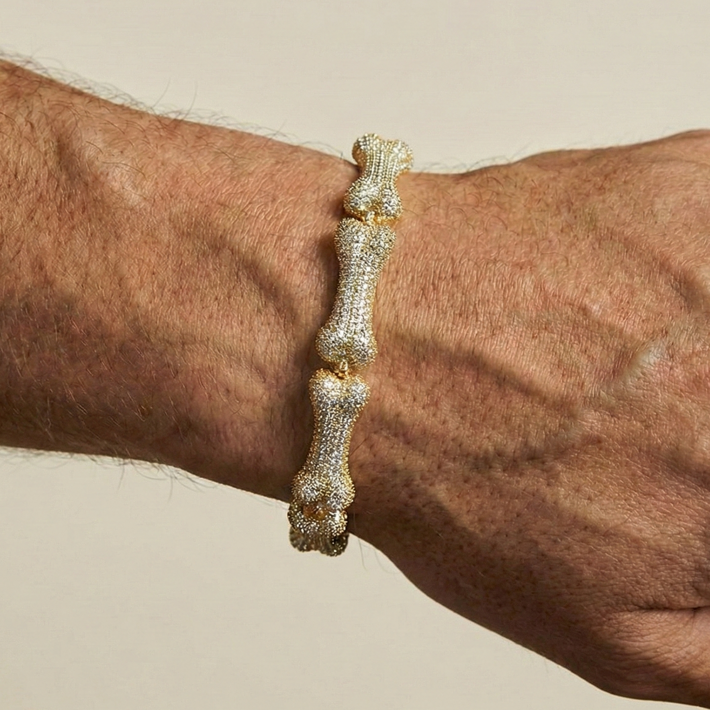 【Ice160】Bone Chain Bracelet