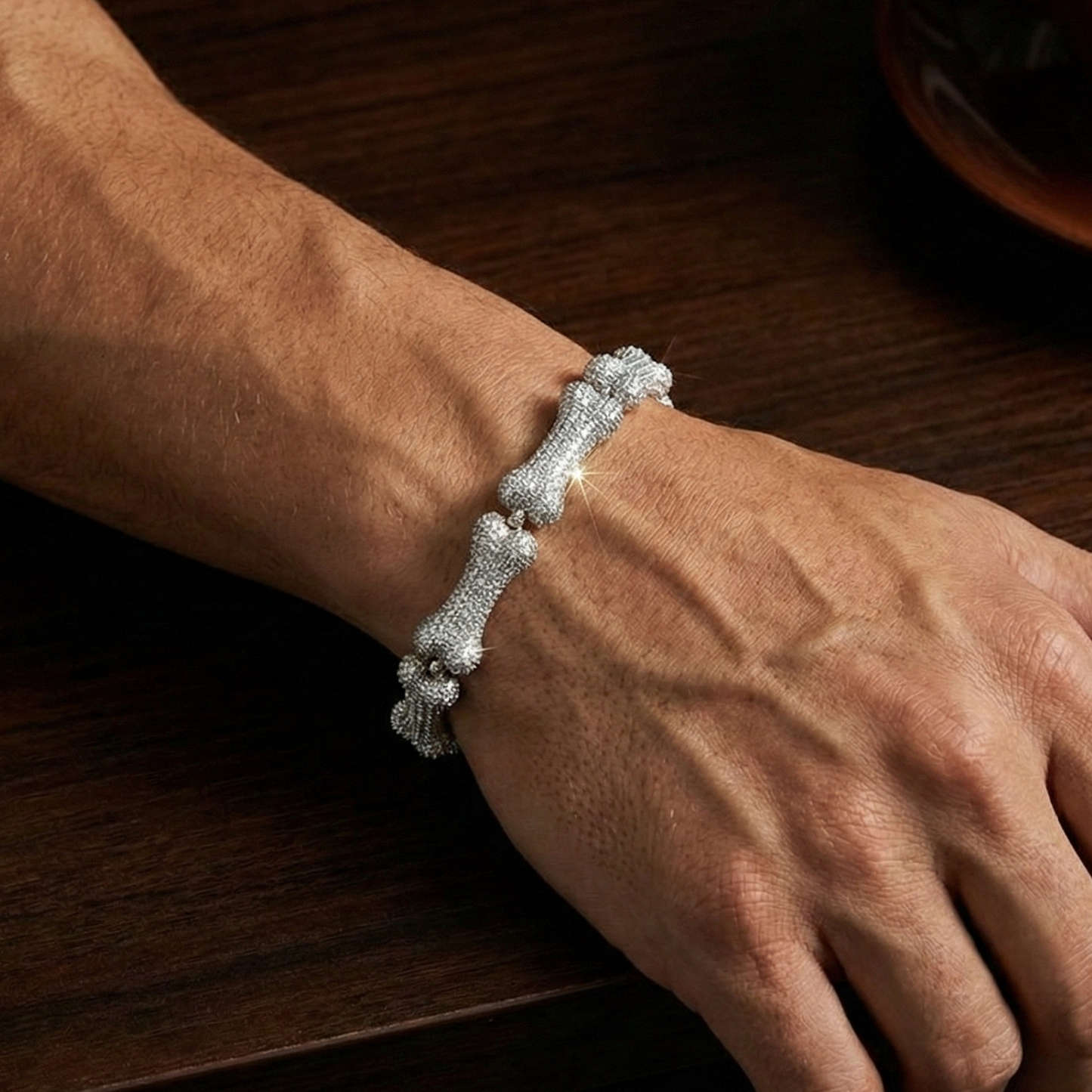 【Ice160】Bone Chain Bracelet