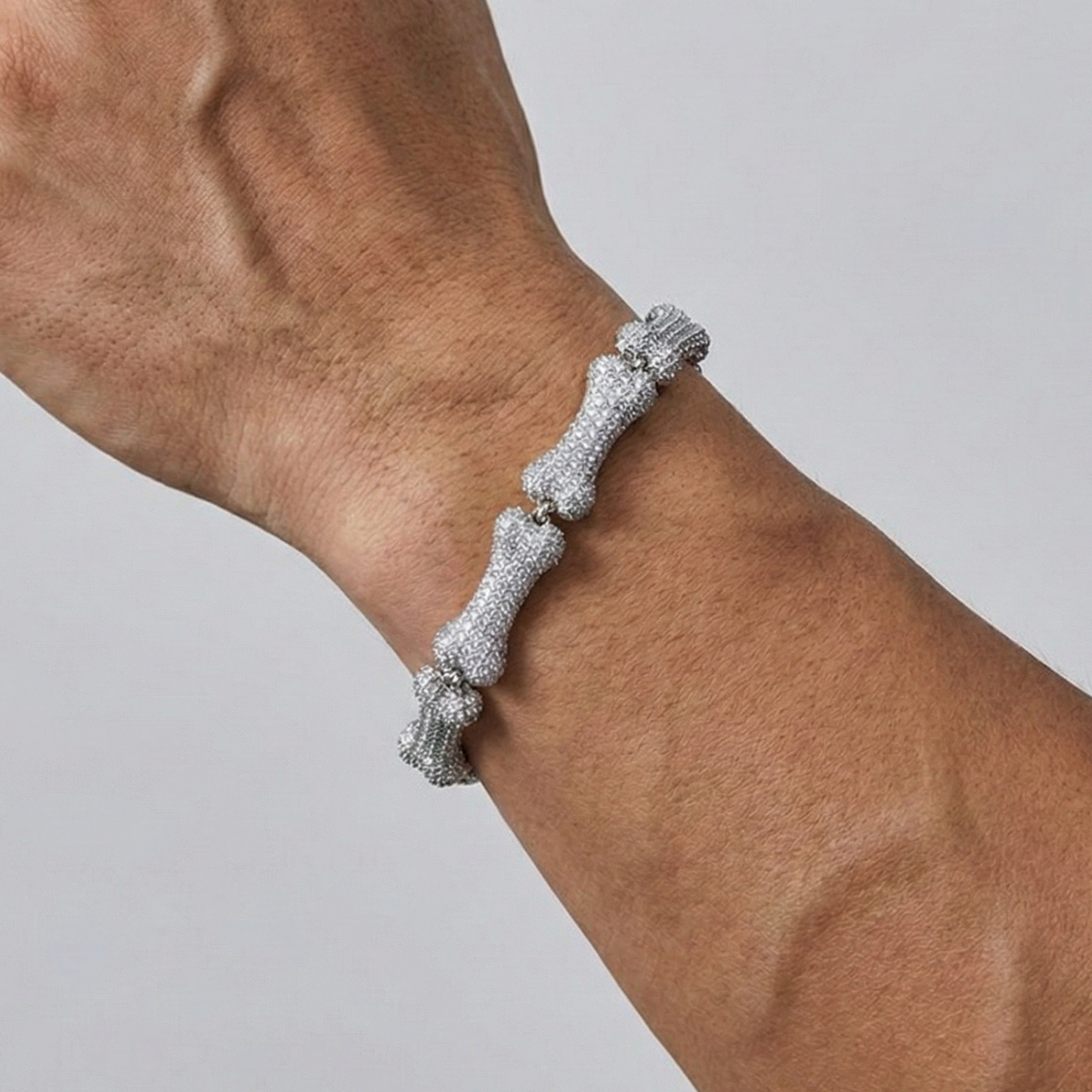【Ice160】Bone Chain Bracelet