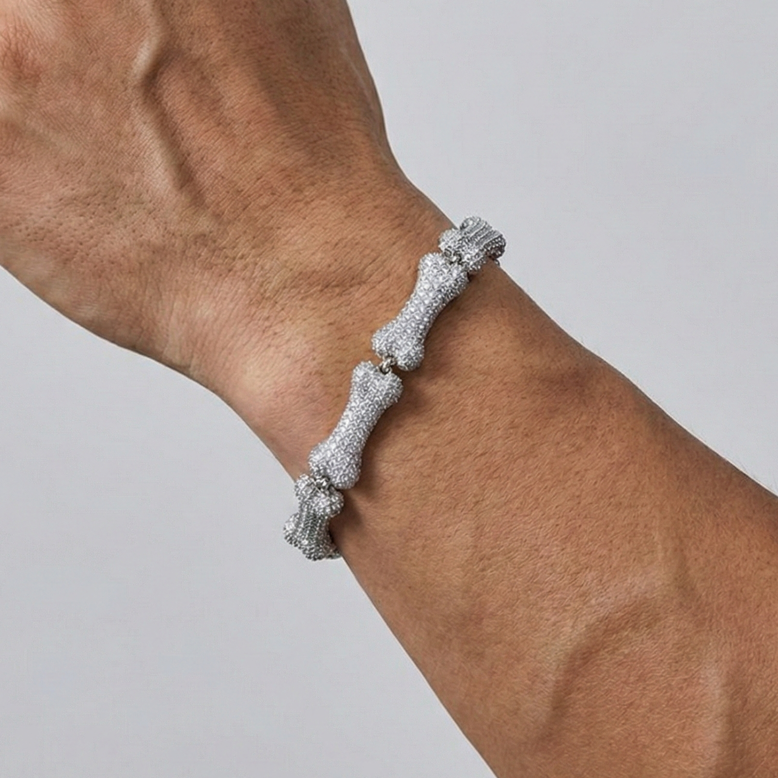 【Ice160】Bone Chain Bracelet