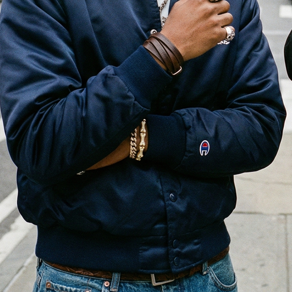 【Ice160】Bone Chain Bracelet