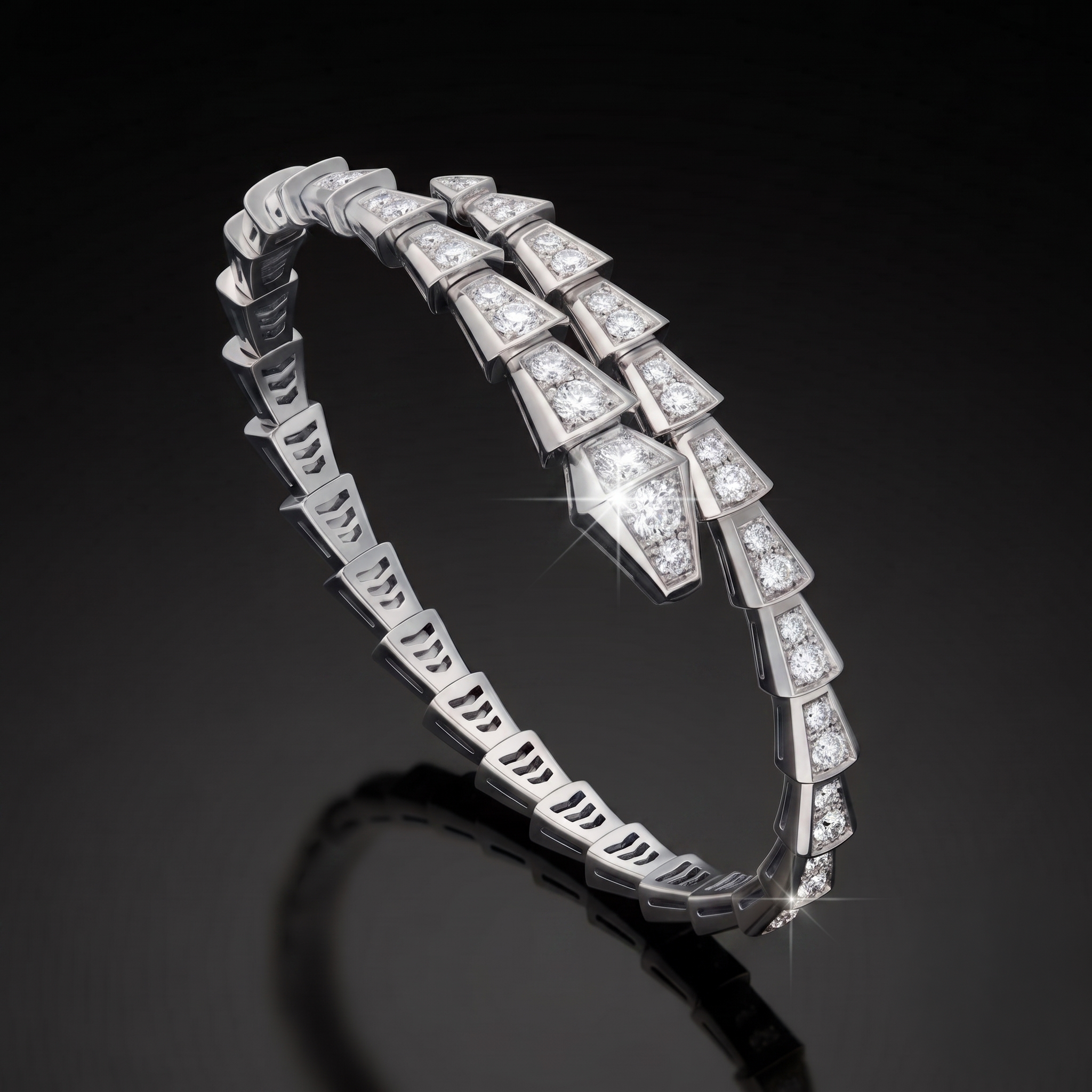 【Ice68】Gleaming Python Bangle