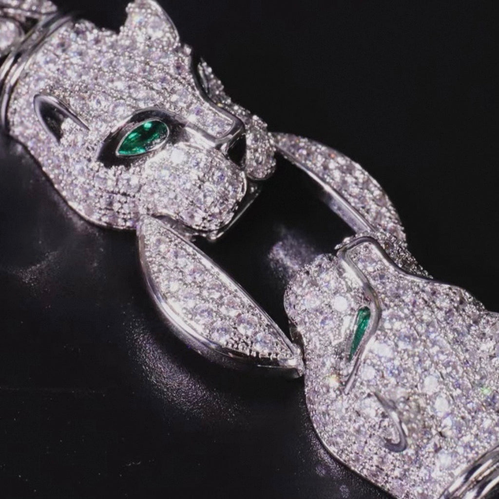 【Ice239】Panther Link Bracelet