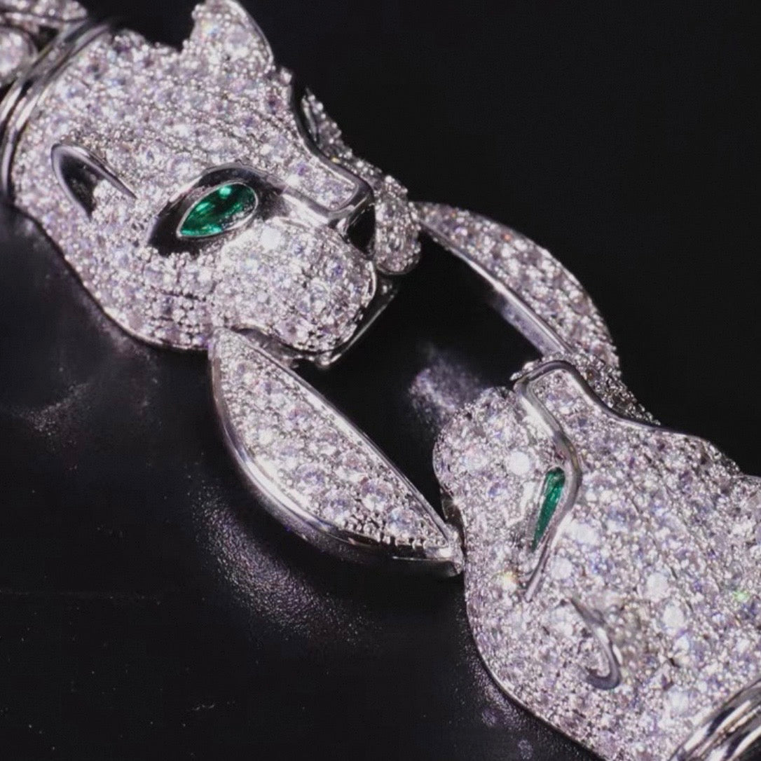 【Ice239】Panther Link Bracelet