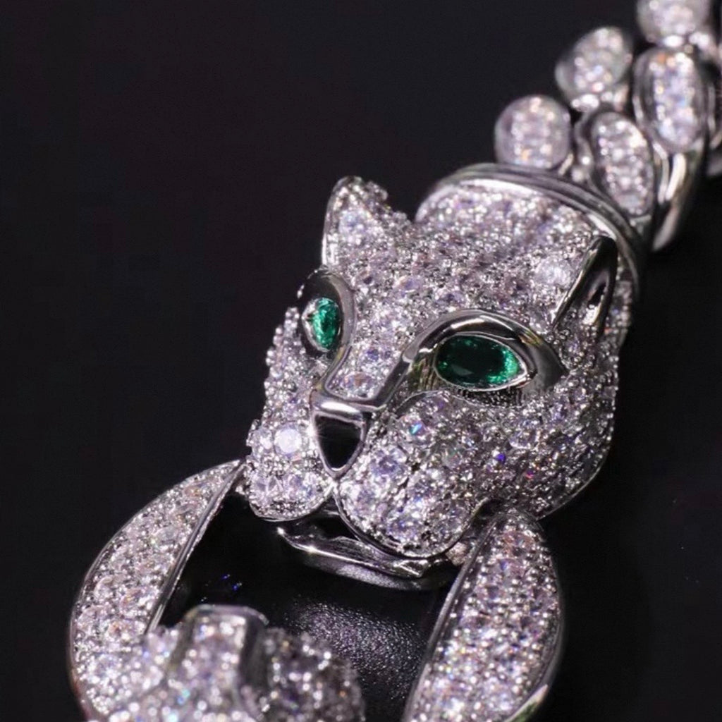 【Ice239】Panther Link Bracelet