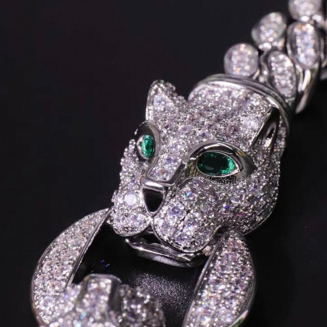 【Ice239】Panther Link Bracelet