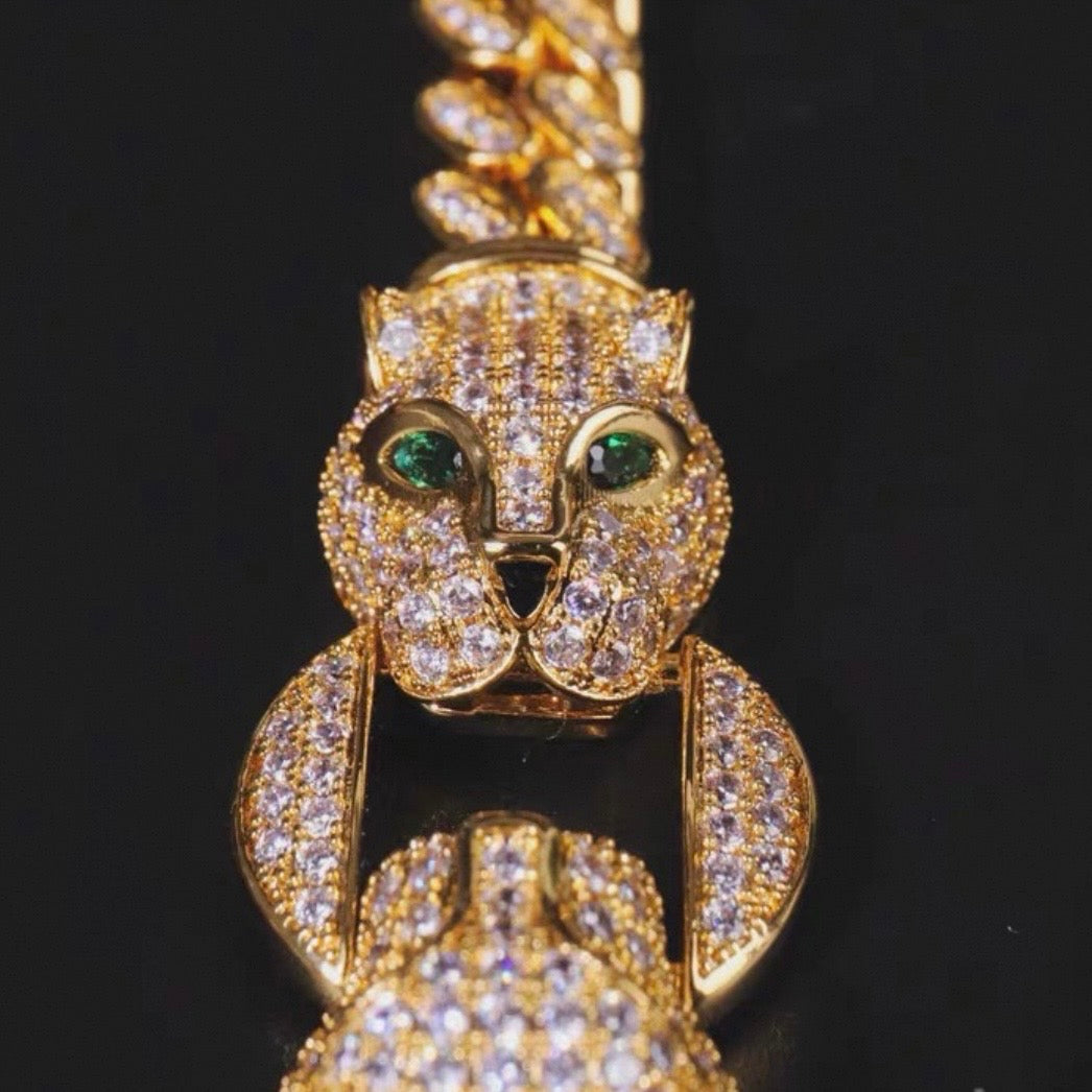 【Ice239】Panther Link Bracelet