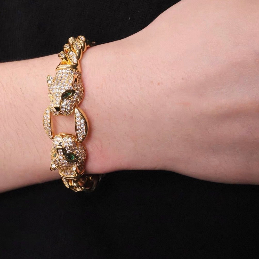 【Ice239】Panther Link Bracelet