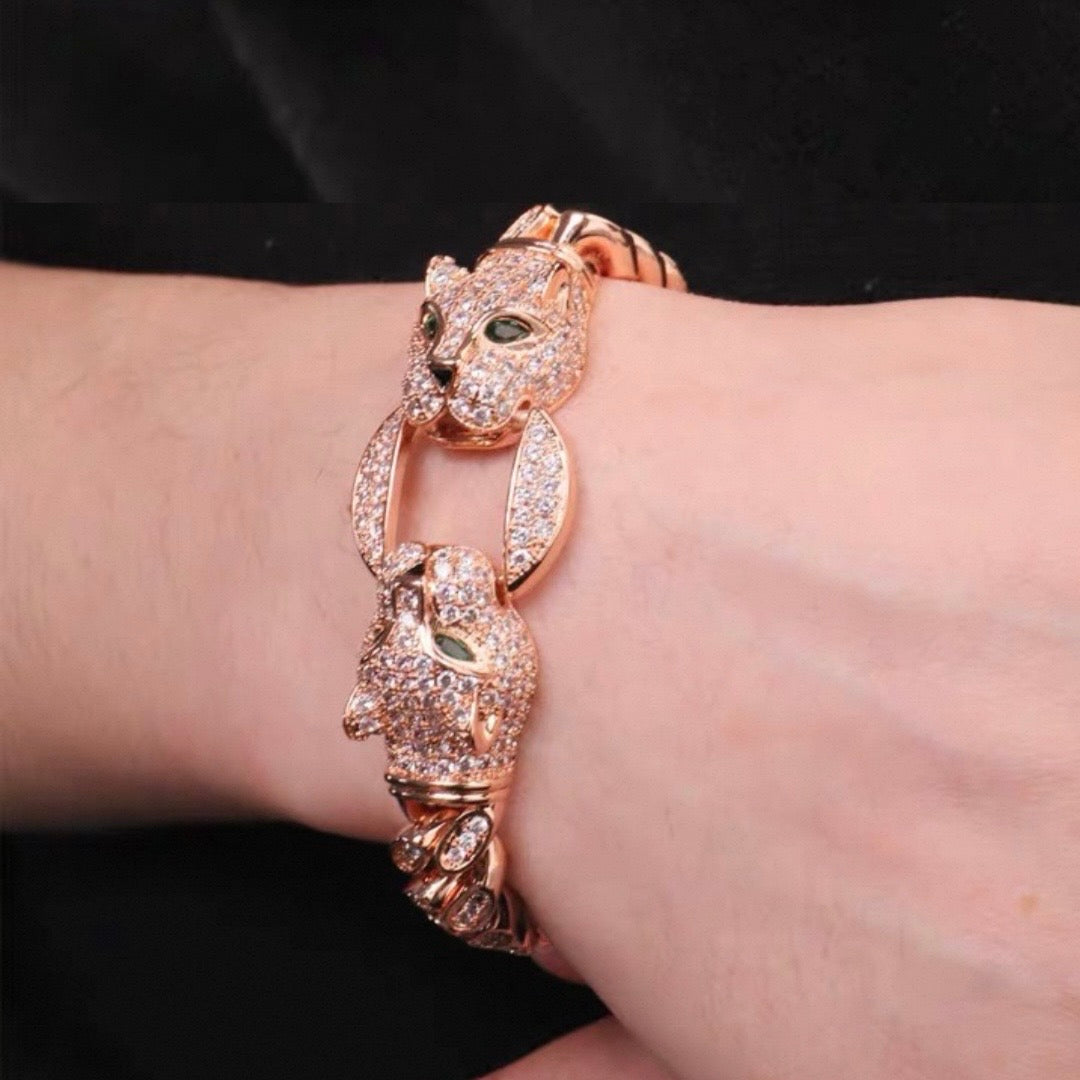 【Ice239】Panther Link Bracelet