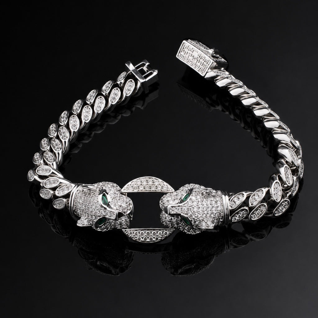 【Ice239】Panther Link Bracelet