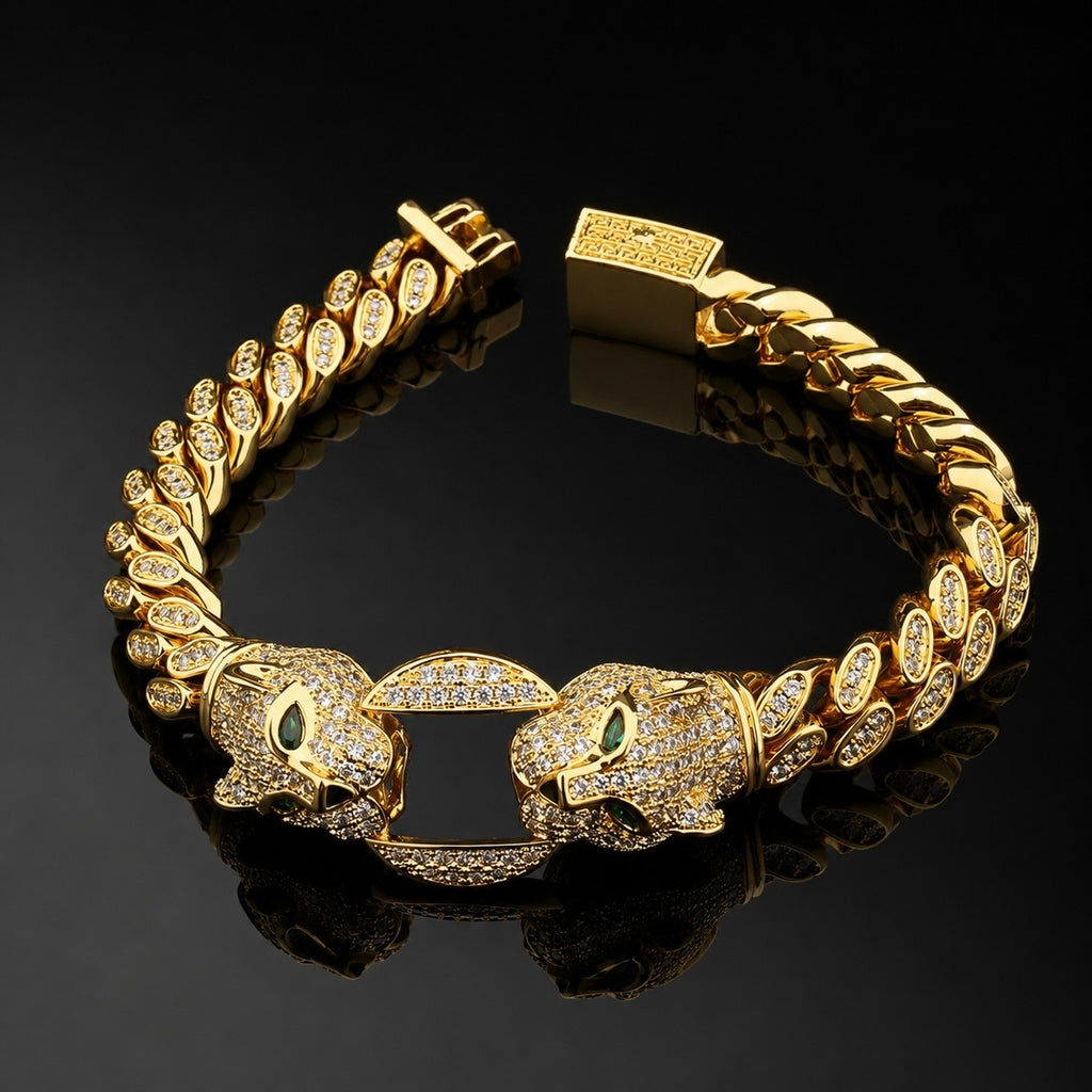 【Ice239】Panther Link Bracelet