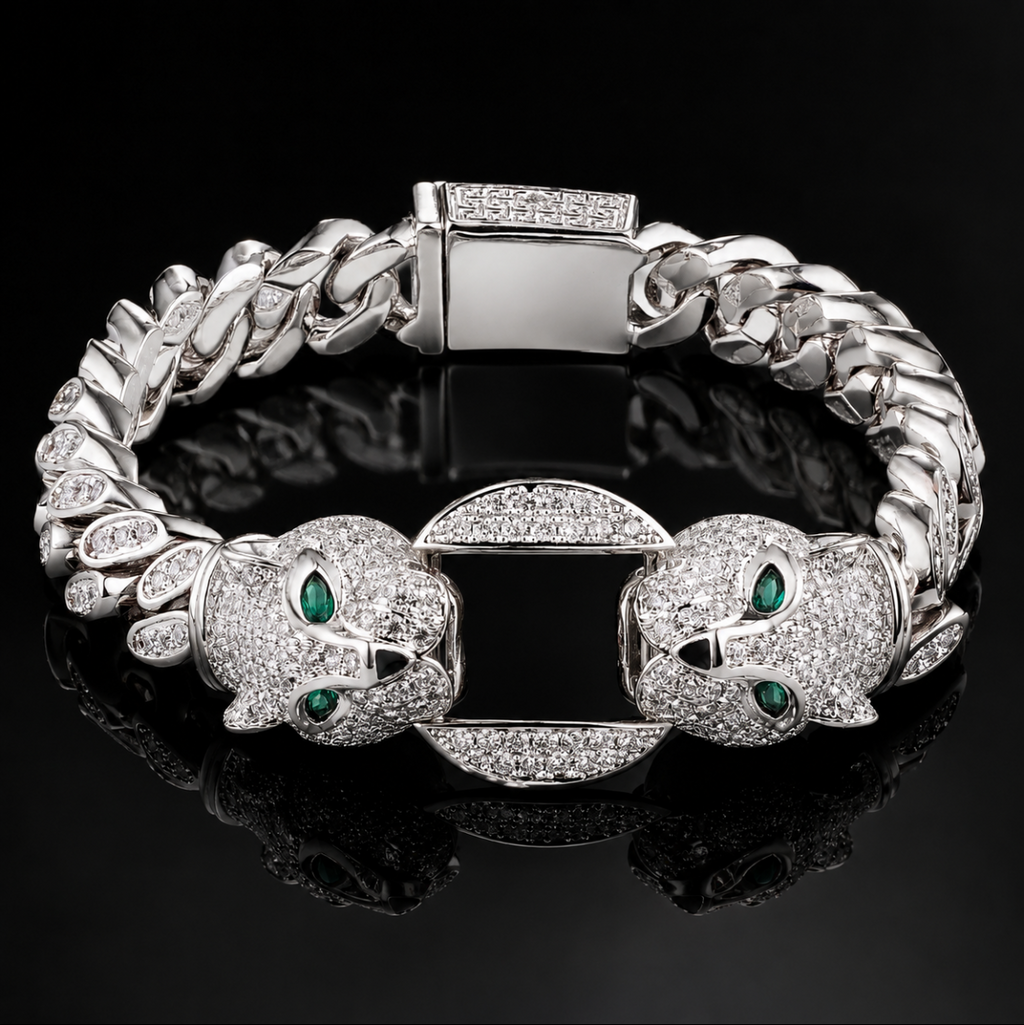 【Ice239】Panther Link Bracelet