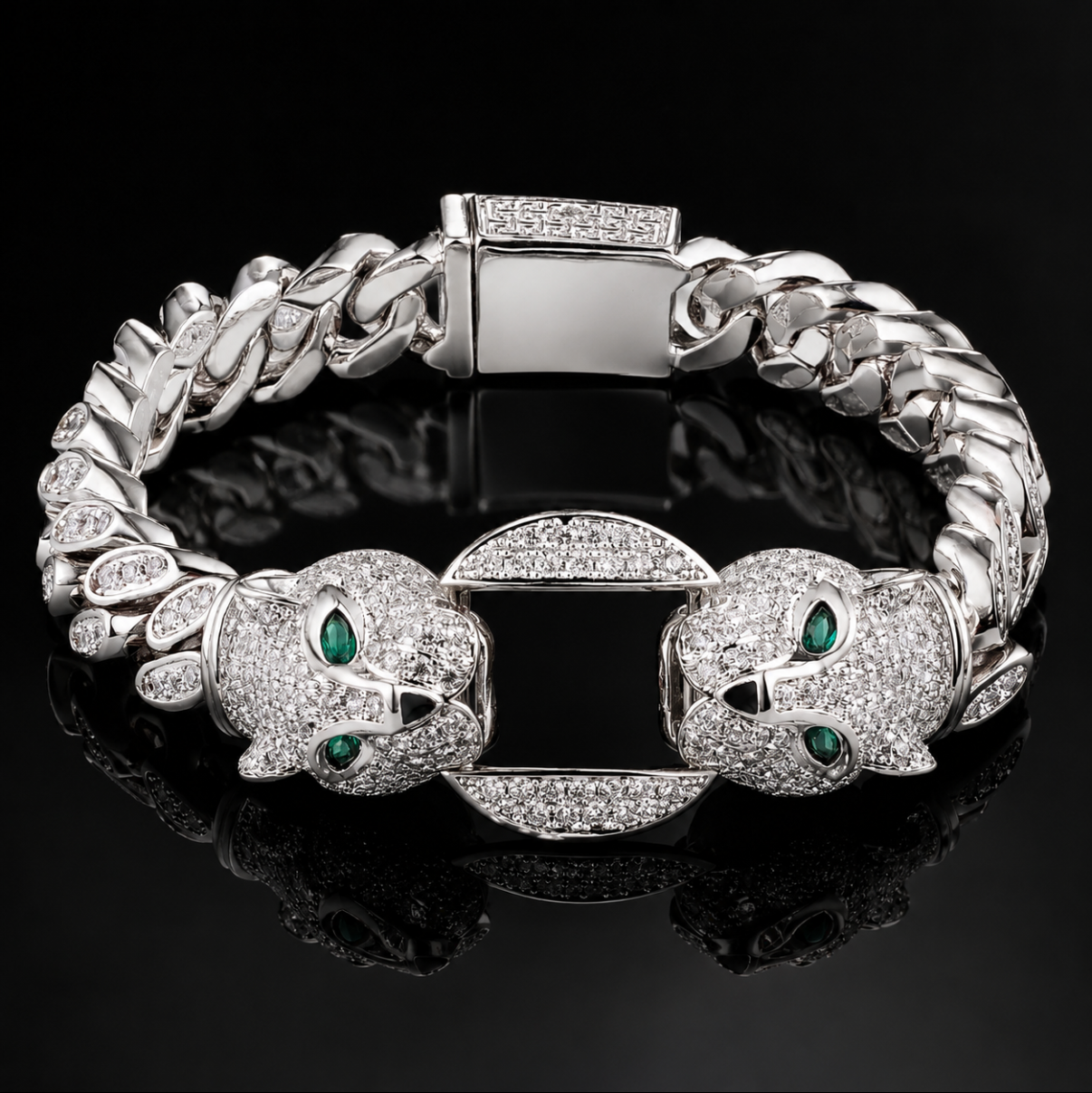 【Ice239】Panther Link Bracelet
