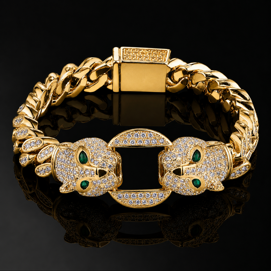 【Ice239】Panther Link Bracelet