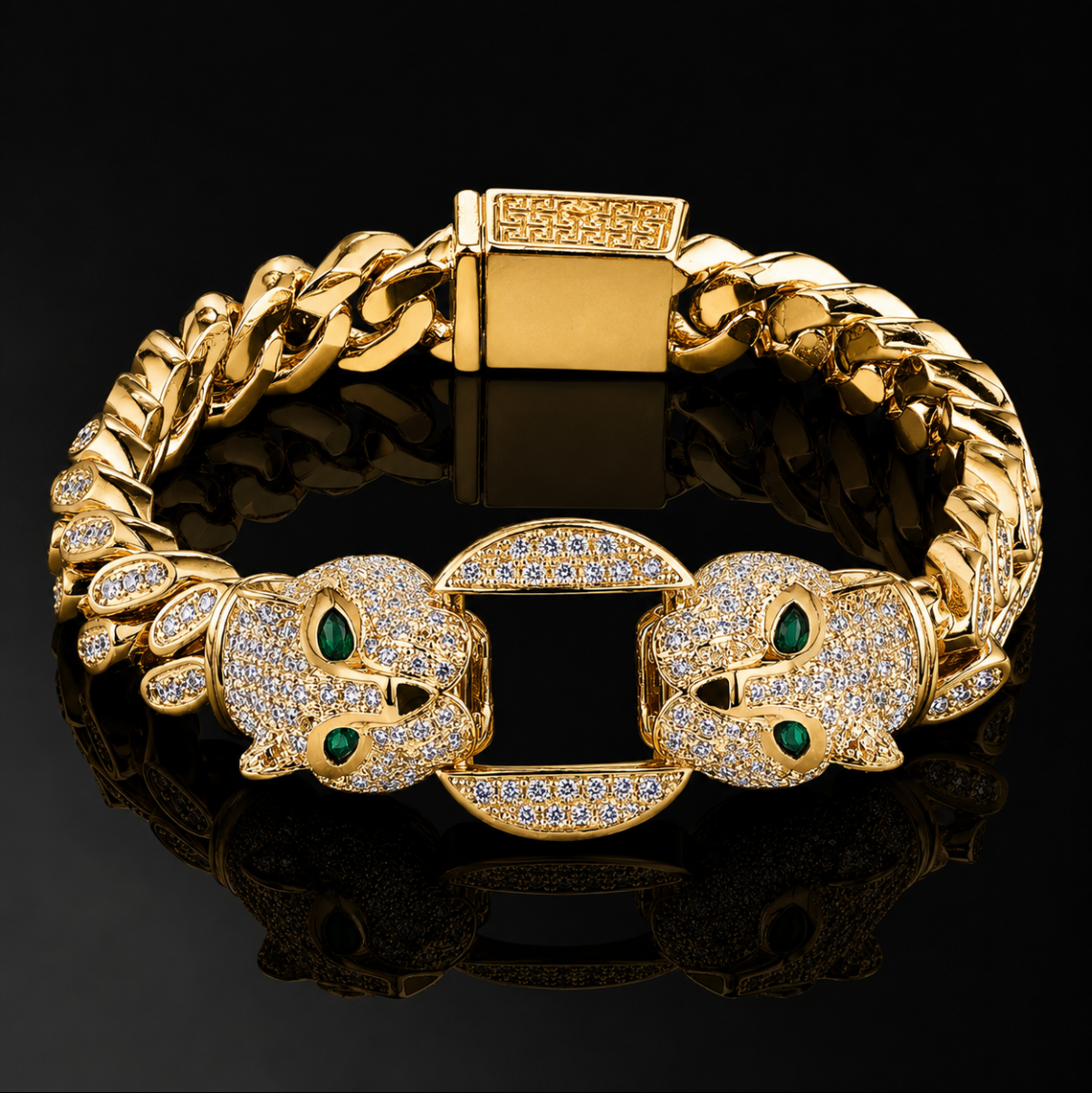 【Ice239】Panther Link Bracelet