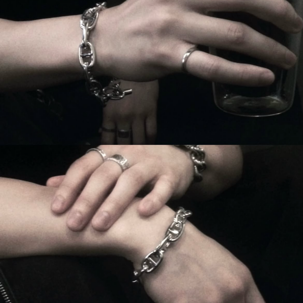 【Ice01】Anchor Chain Bracelet