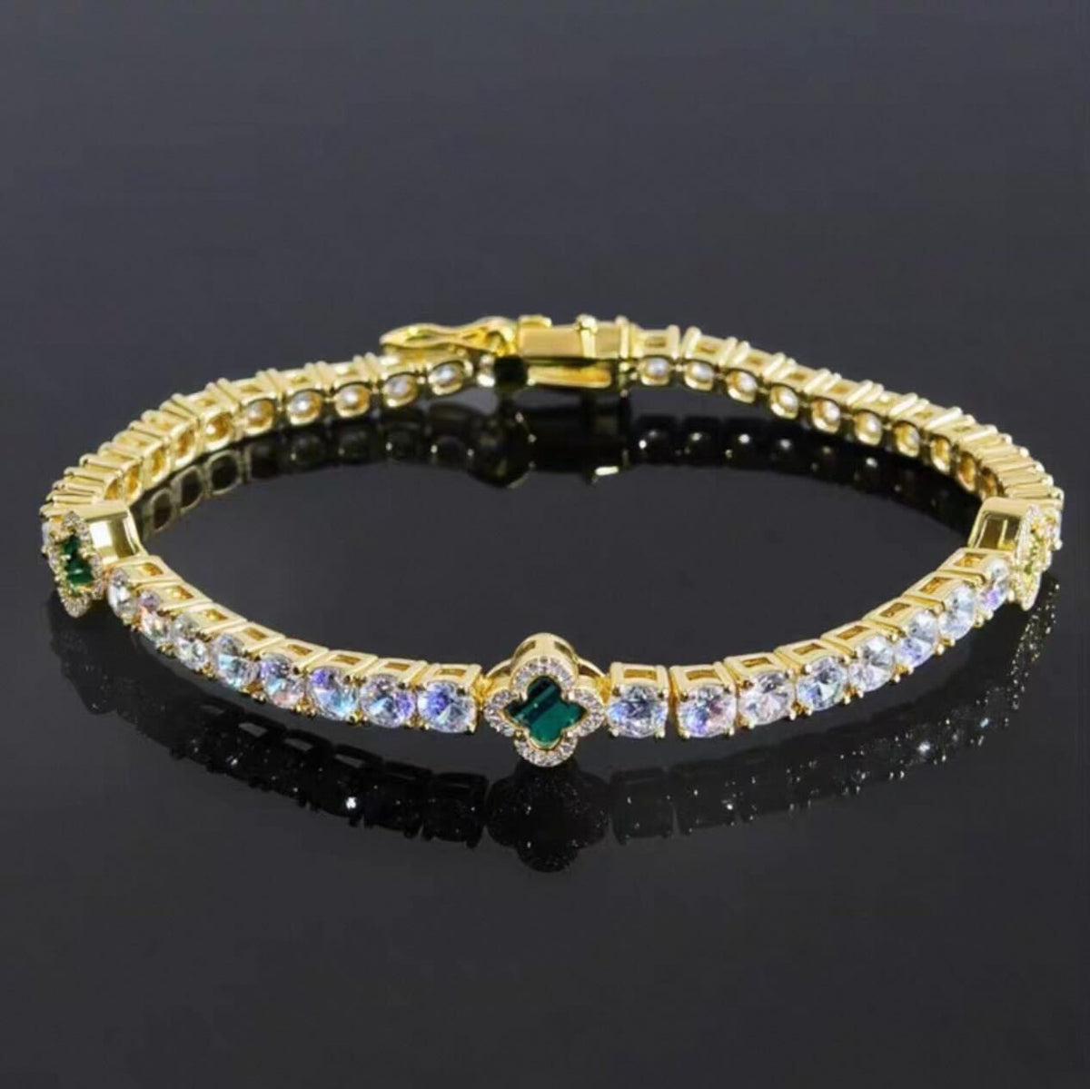 Ice01】Anchor Chain Bracelet – IceLuxe