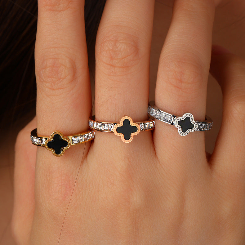 【Ice230】Clover Tennis Ring