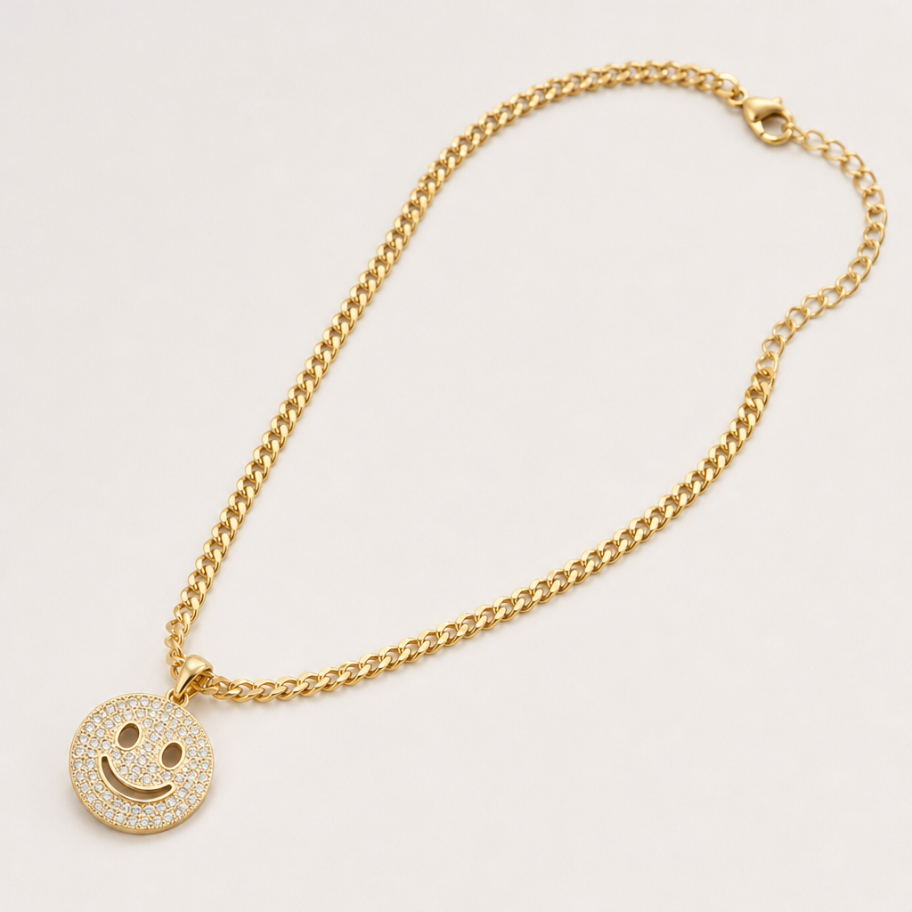 【Ice17】Smile Necklace 全体が分かる商品画像