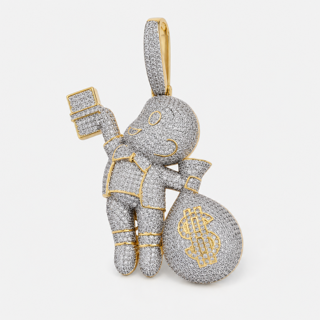 【Ice179】Money Boy Pendant 全体が分かる商品画像