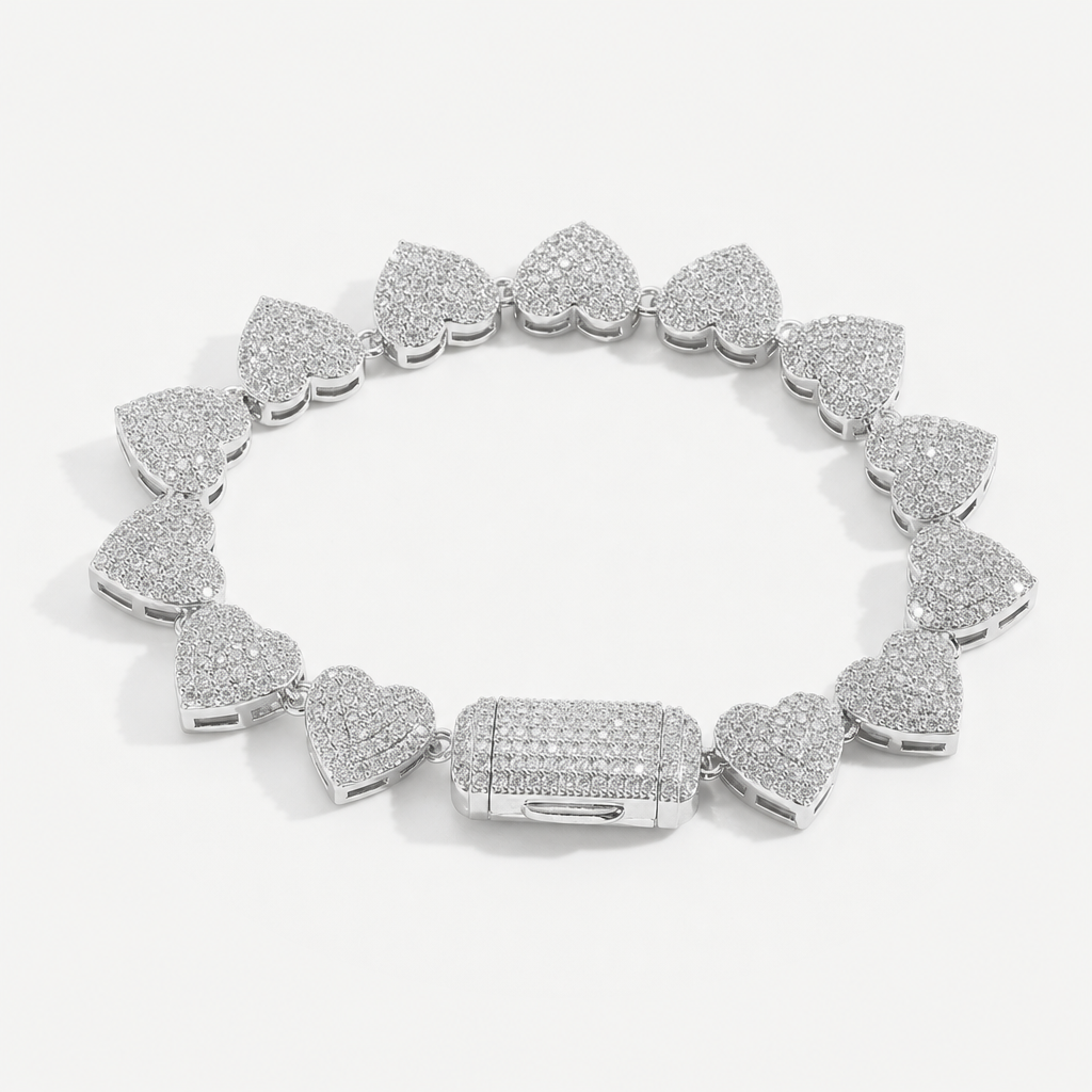 【Ice184】Love Core Chain Bracelet 全体が分かる商品画像