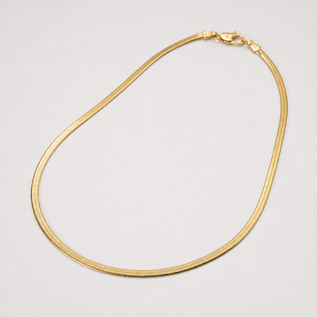 【Ice186】Snake Chain Necklace 全体が分かる商品画像