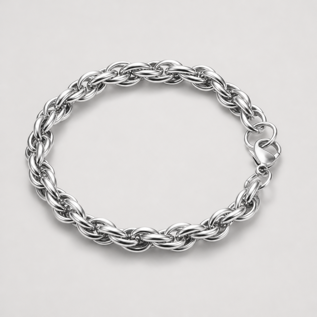 【Ice19】Twist Chain Bracelet 全体が分かる商品画像