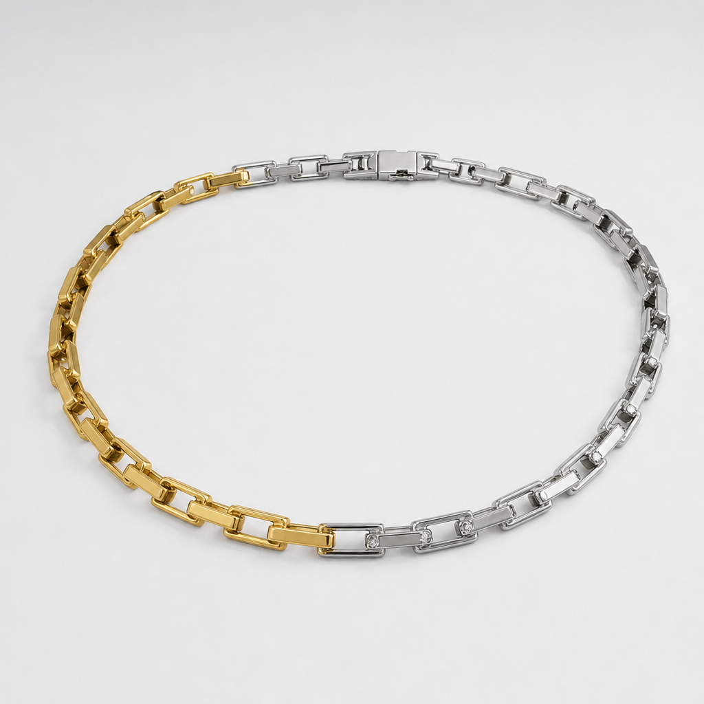 【Ice190】Evolve Box Chain Necklace 全体が分かる商品画像