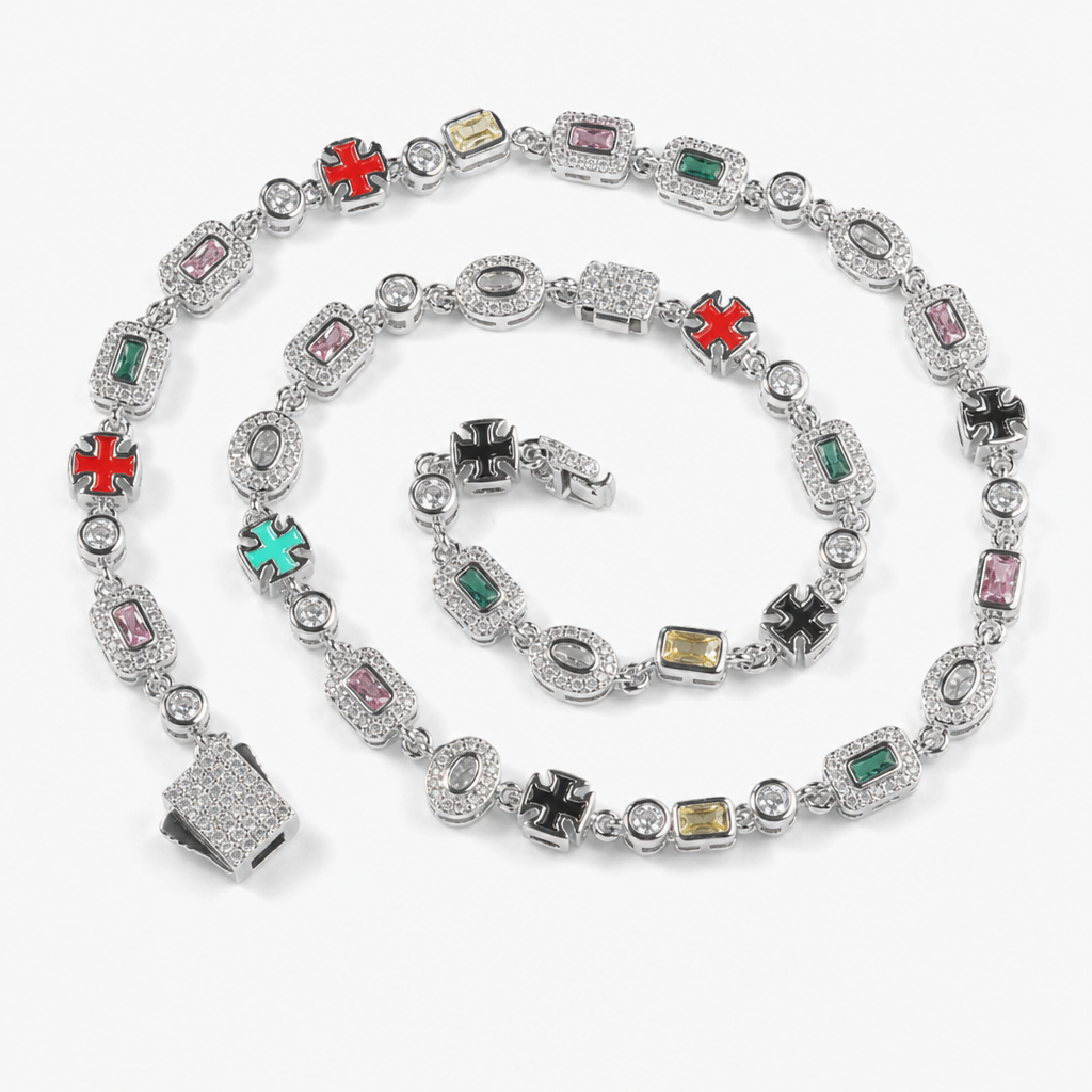 【Ice191】Precious Color Chain Necklace 全体が分かる商品画像