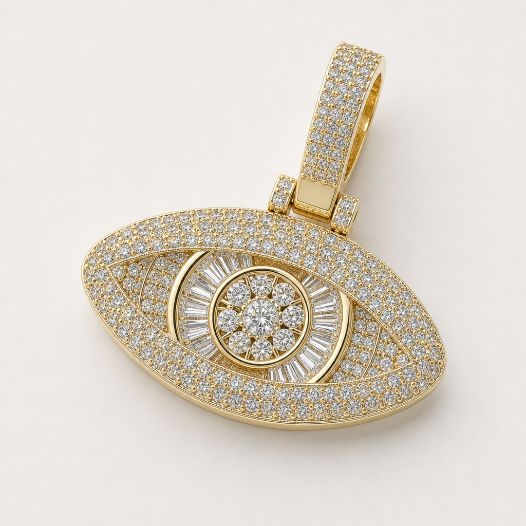 【Ice195】Luminous Eyes Pendant 全体が分かる商品画像