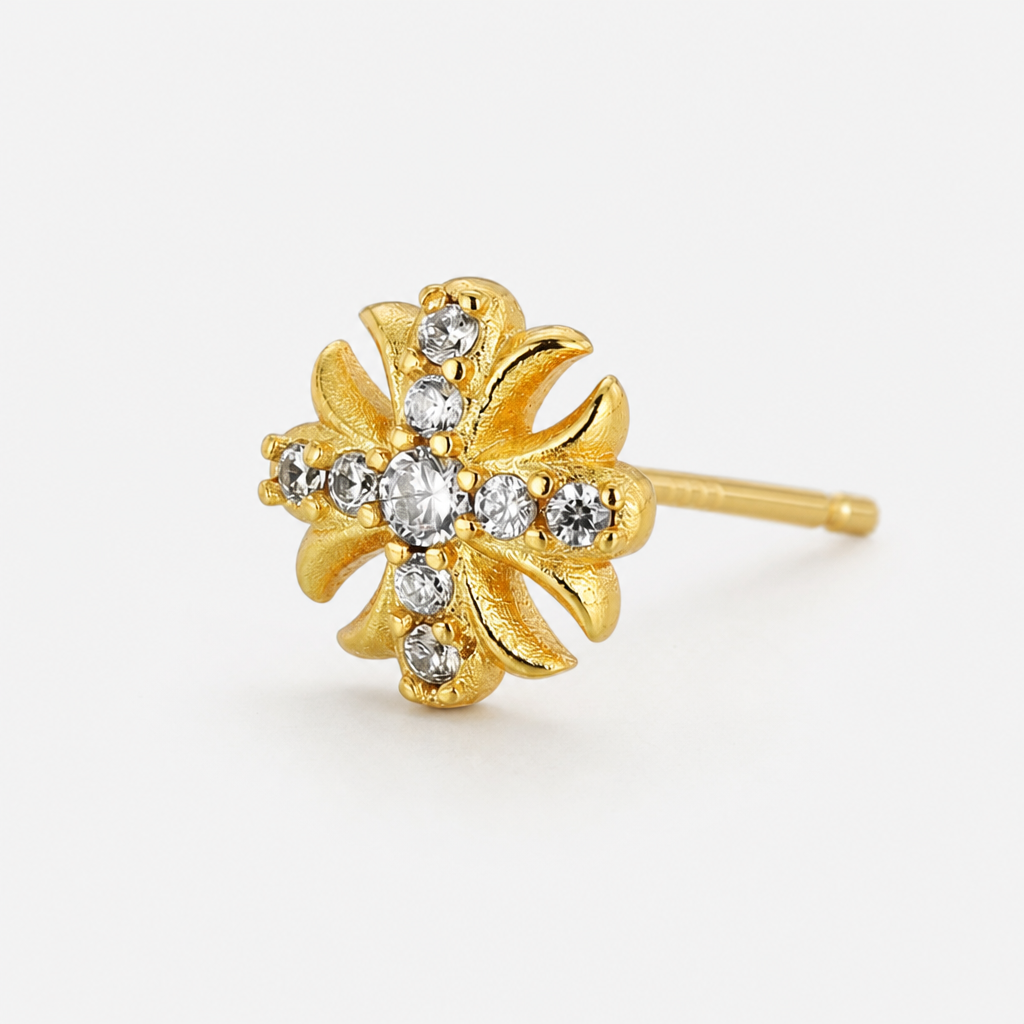 【Ice204】Oxidation Cross Pierce 全体が分かる商品画像
