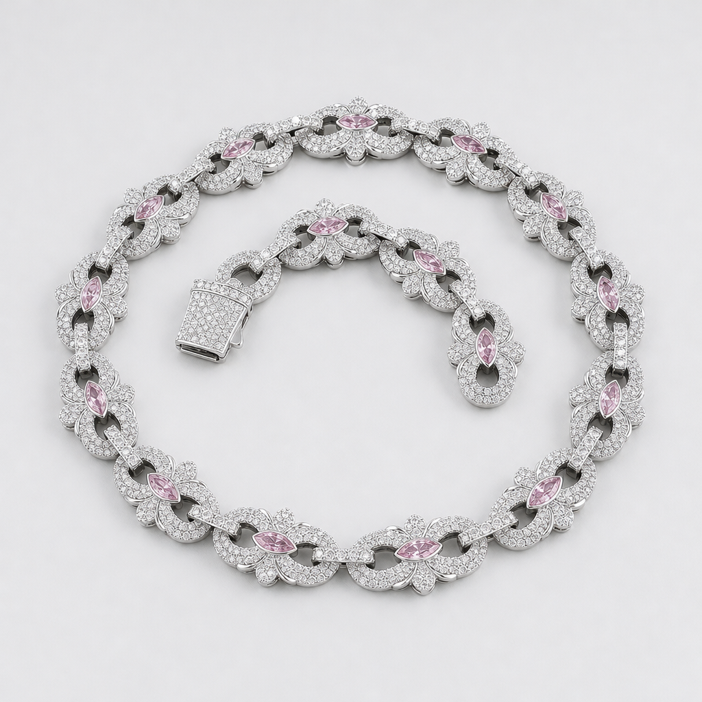 【Ice227】Flare Link Necklace 全体が分かる商品画像