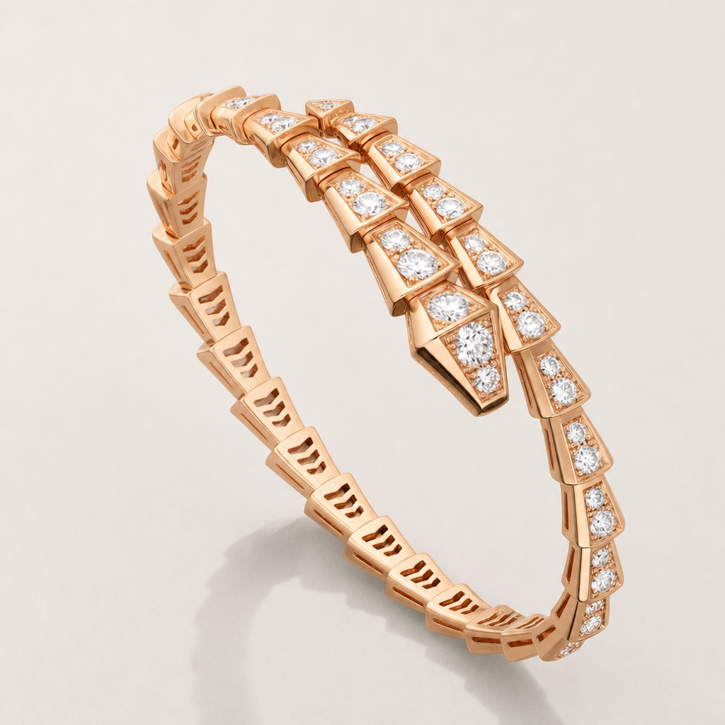 【Ice68】Gleaming Python Bangle 全体が分かる商品画像