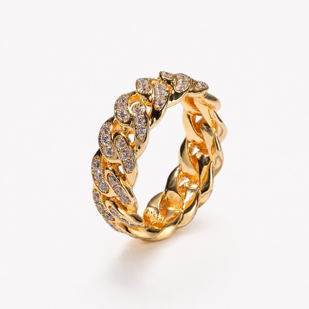 【Ice70】Luxury Link Ring 全体が分かる商品画像